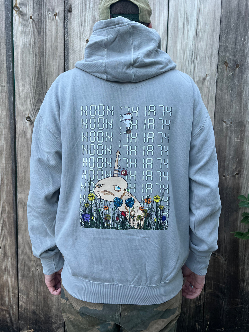 Hot Air Balloon Vintage Hoodie